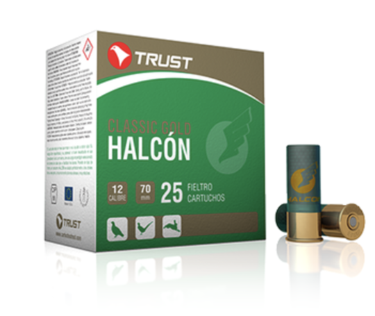 TRUST Halcon 12ga Lead 34gr #5 Fibre Wad (x25)